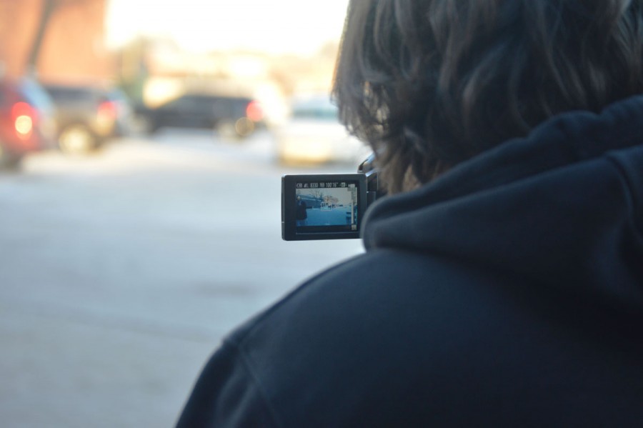 Sophomore Ignacio Rodriguez has made multiple short films ranging from 15 seconds to 10 minutes long. He shows them to his peers and friends for entertainment.  Photo by Trinity Cline-Smith