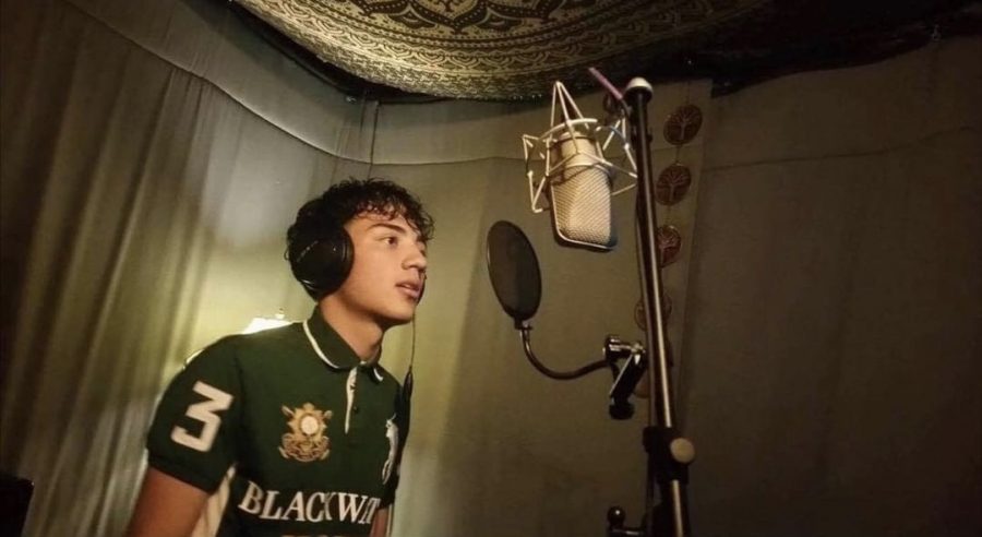 Senior Bryan Ortega records his first song “Love Letter.” The music video for the song has over 900 views on YouTube as of Jan. 22.