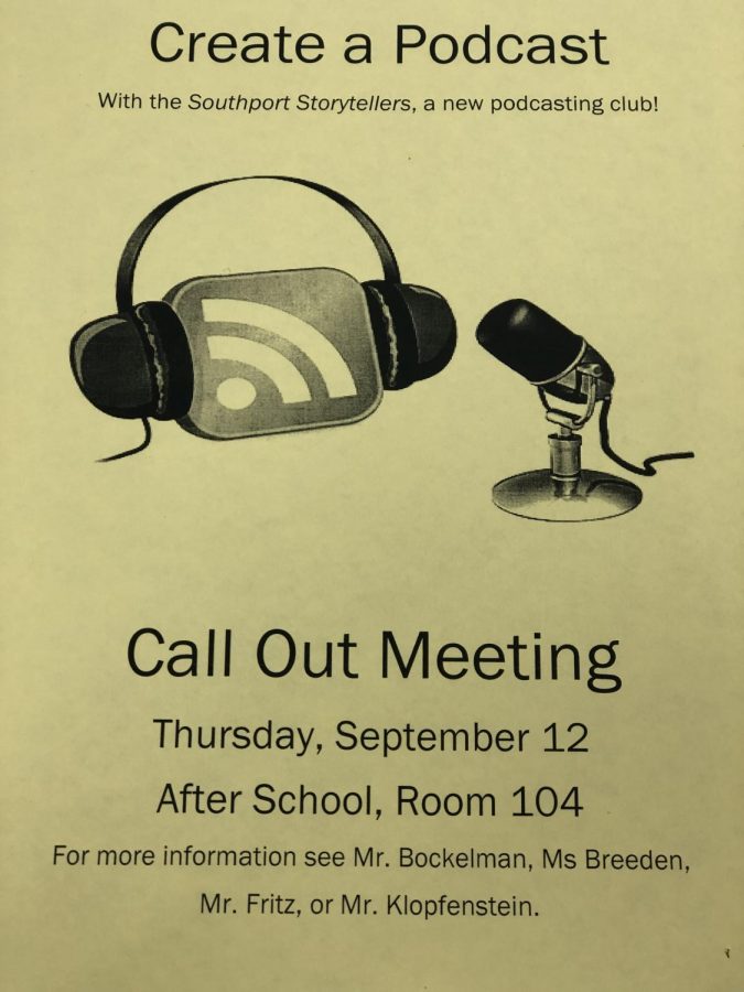 The call out meeting will take place on Thursday, Sep. 12 in Room 104. These flyers are placed around SHS.