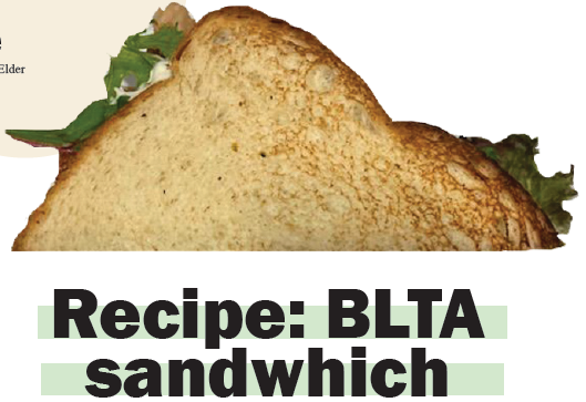 Recipe: BLTA sandwhich