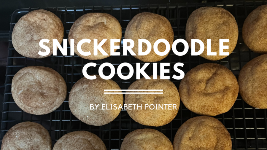 Snickerdoodle cookies made by Elisabeth Pointer