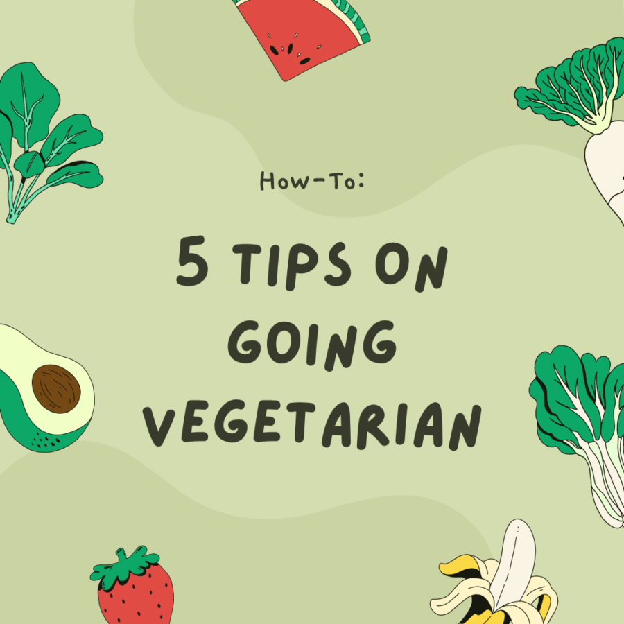 5 tips on going vegetarian