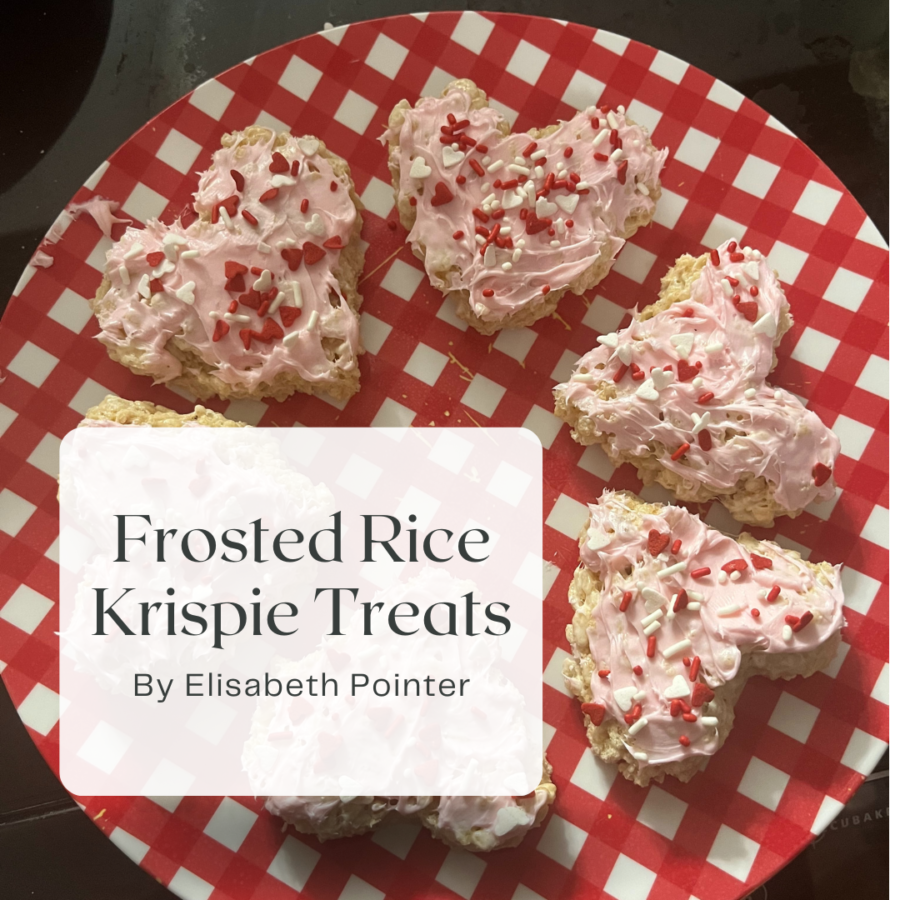 Frosted Rice Krispie treat recipe