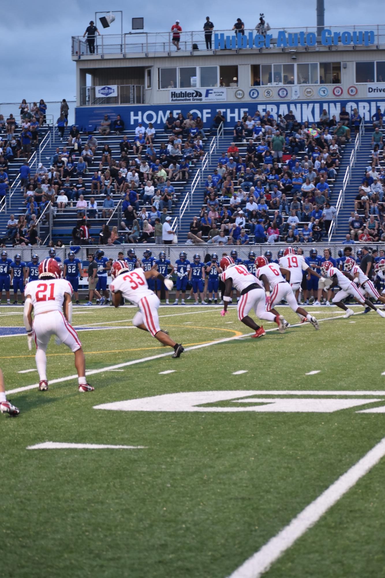 The Cards prepare to kick off on Friday, Aug. 22, against Franklin Community. This would be head coach Sean Little's first game with SHS against his former team.