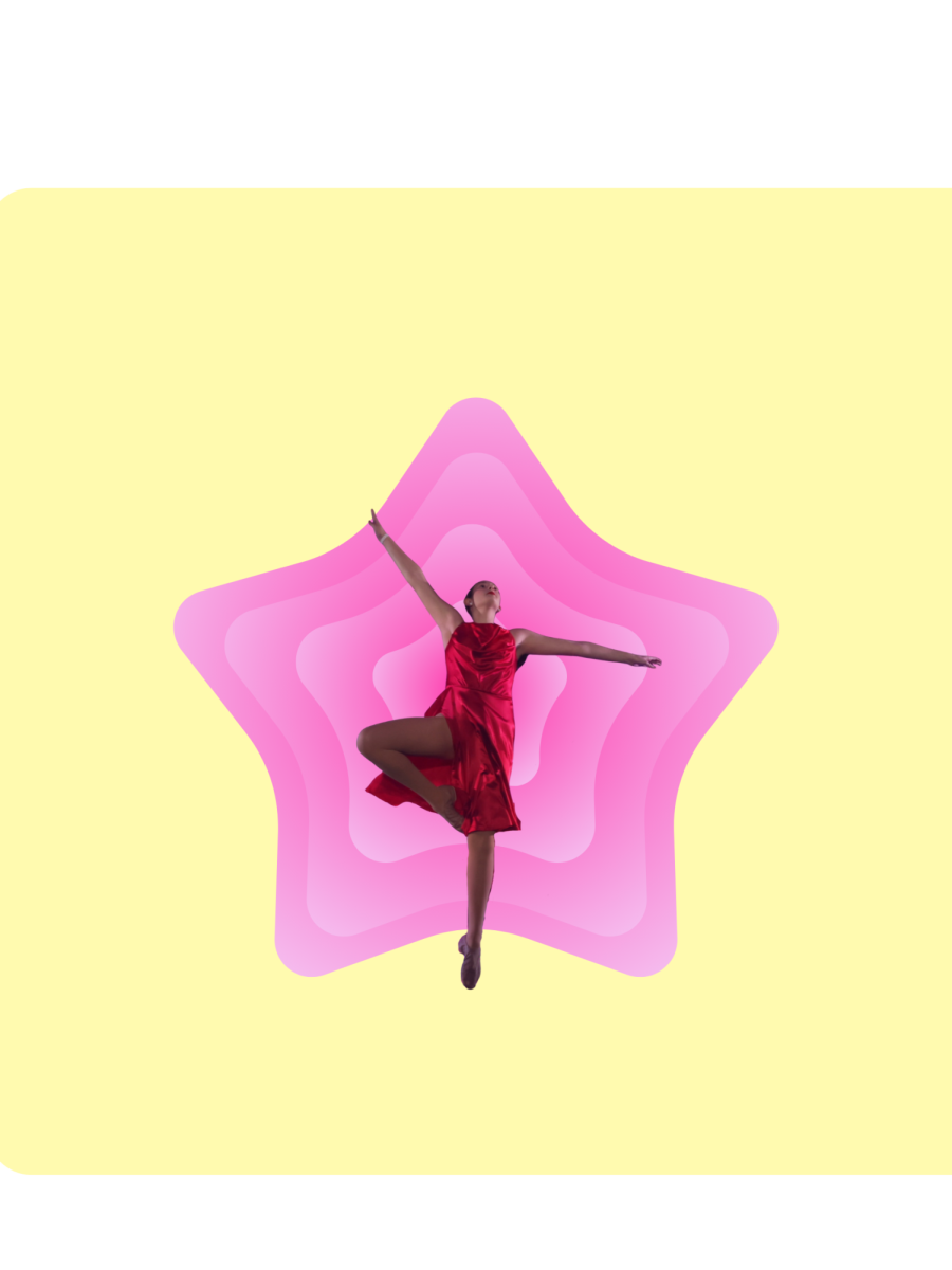 On Jan. 4, junior Rhyonna Robinette dances at the Dancemakers Inc. competition. She dances to a song called "Summertime." Photo contributed by Rhyonna Robinette