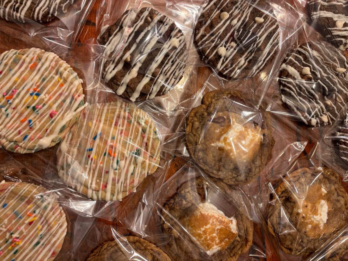 An overlay of the different types of cookies that sophomore Natalie Bales sells. She's been baking since she was 6 years old. (photo contributed by Natalie Bales)