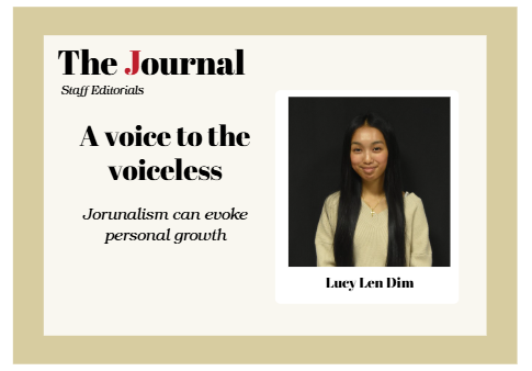 A voice to the voiceless