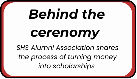 Behind the ceremony
